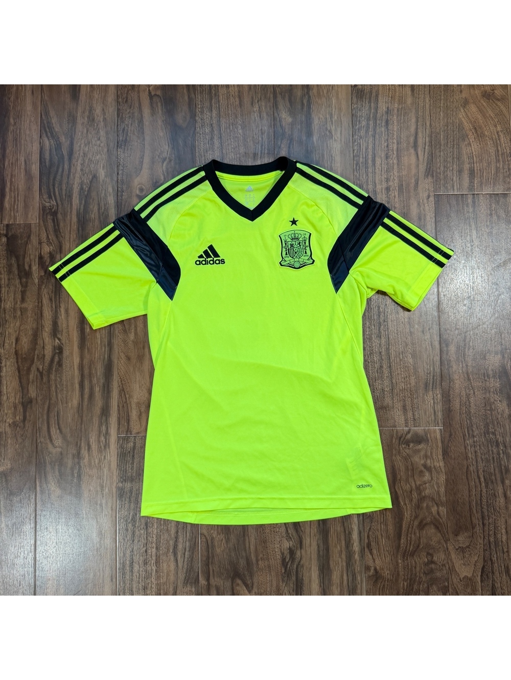 Adidas Spain National Team 2014 Sergio Ramos Training Soccer Jersey Medium 15